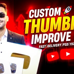 🎬 I will make attractive, custom thumbnails for all niches 🔥